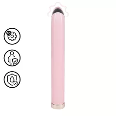 Loveline - vibromasseur en verre droit (rose)