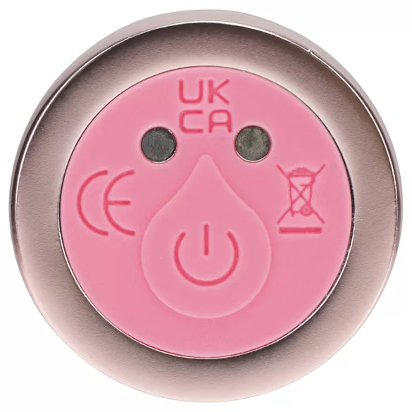 Loveline - vibromasseur en verre droit (rose)