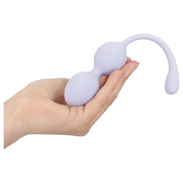 Loveline - boules de Kegel vibrantes duo - silicone violet