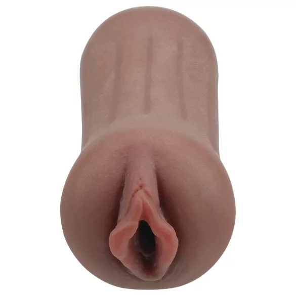 XKIN Beauty Queen Lulu - vagin masturbateur réaliste (teint foncé naturel)