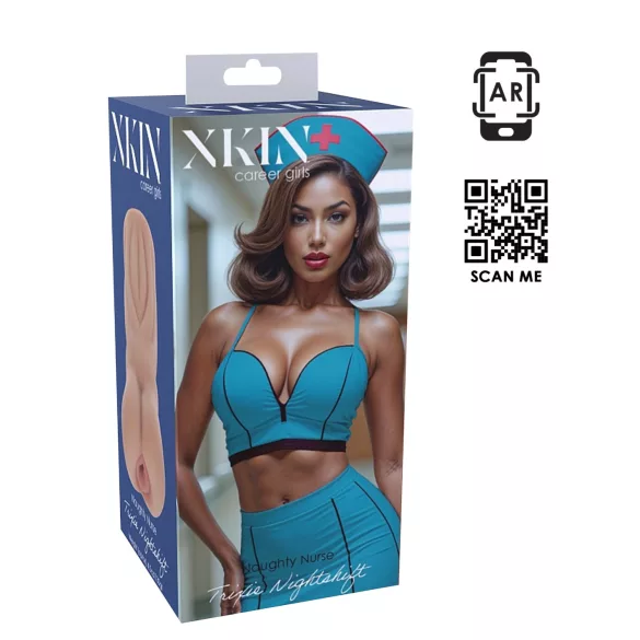 Masturbateur vagin réaliste XKIN Naughty Nurse Trixie (couleur chair)