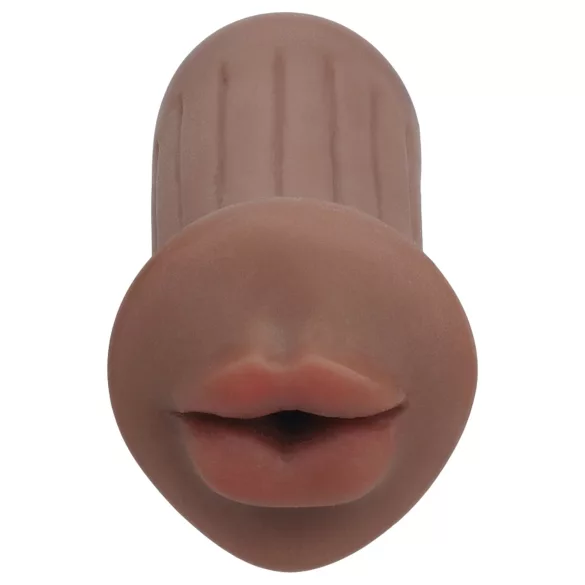 XKIN - masturbateur bouche artificielle - S (chair foncée)