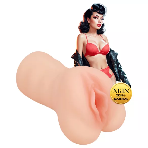 XKIN Greaser Girl Misty - vagin masturbateur réaliste (chair)
