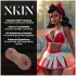 XMIX Cheerleader Cherry - masturbateur vagin réaliste (peau foncée naturelle)