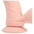 RealRock - vibromasseur réaliste à double densité (couleur chair) - 15 cm