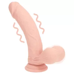   RealRock - vibromasseur réaliste à double densité (couleur chair) - 18 cm