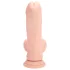 RealRock - vibromasseur réaliste à double densité (couleur chair) - 18 cm