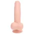 RealRock - vibromasseur réaliste à double densité (couleur chair) - 18 cm
