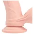 RealRock - vibromasseur réaliste à double densité (couleur chair) - 18 cm