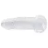 RealRock - gode réaliste avec ventouse (transparent) - 12,7 cm