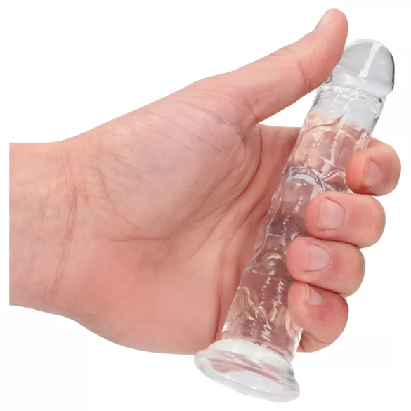 RealRock - gode réaliste avec ventouse (transparent) - 12,7 cm