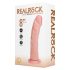 REALROCK - vibromasseur à ventouse - naturel (20,5 cm)