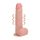 REALROCK - vibromasseur ventouse - couleur naturelle (18cm)