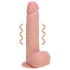 RealRock - gode ventouse réaliste vibrant - chair - 18cm