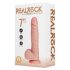 REALROCK - vibromasseur ventouse - couleur naturelle (18cm)