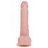 REALROCK - vibromasseur ventouse - couleur naturelle (18cm)