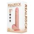 REALROCK - vibro-pulseur à ventouse naturel (20,5cm)