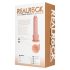 REALROCK - vibro-pulseur à ventouse naturel (20,5cm)