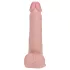 RealRock - gode vibrant avec ventouse - réaliste beige 20,5cm
