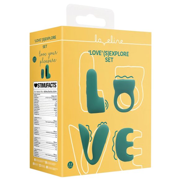 Loveline (S)explore - coffret sextoys pour couple - vert