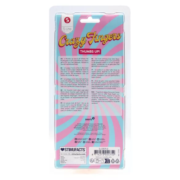 S-Line - godemichet pour pouce (naturel)