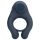 Loveline - Anneau Vibrant avec Stimulateur Clitoridien (Gris)