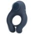 Loveline - Anneau Vibrant avec Stimulateur Clitoridien (Gris)
