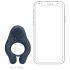Loveline - Anneau Vibrant avec Stimulateur Clitoridien (Gris)