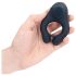 Loveline - Anneau Vibrant avec Stimulateur Clitoridien (Gris)