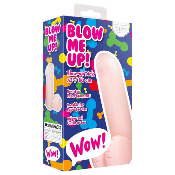 Blow Me Up - ballon pénis gonflable 80 cm