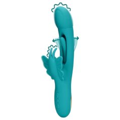 Loveline - vibrateur langue papillon (turquoise)