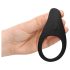 Loveline - Anneau vibrant pénis et testicules rechargeable (noir)