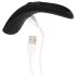 Loveline - Anneau vibrant pénis et testicules rechargeable (noir)