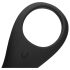 Loveline - Anneau vibrant pénis et testicules rechargeable (noir)