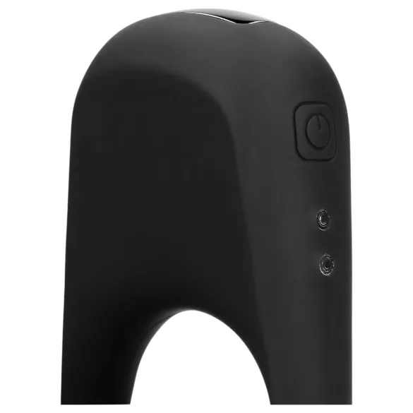 Loveline - anneau pénien vibrant rechargeable - silicone noir