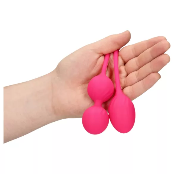 Loveline - boules de Kegel lestées - set 2 pièces - rose