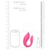 Loveline - vibromasseur couple sans fil (rose)