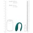 Loveline - vibromasseur couple waterproof radio, vert