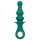Loveline - Vibromasseur anal perlé rechargeable (vert)