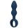 Loveline - Plug anal avec anneau - petit (bleu)