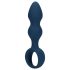 Loveline - Plug anal avec anneau - petit (bleu)