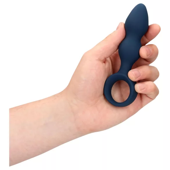 Loveline - plug anal avec anneau - petit - bleu