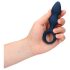 Loveline - Plug anal avec anneau - petit (bleu)