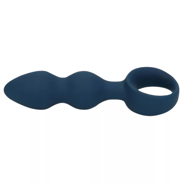 Loveline - plug anal avec anneau - petit - bleu