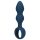 Loveline - Anneau plug anal moyen (bleu)