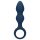 Loveline - Plug Anal Annulaire - Grand (Bleu)