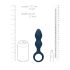 Loveline - Plug Anal Annulaire - Grand (Bleu)