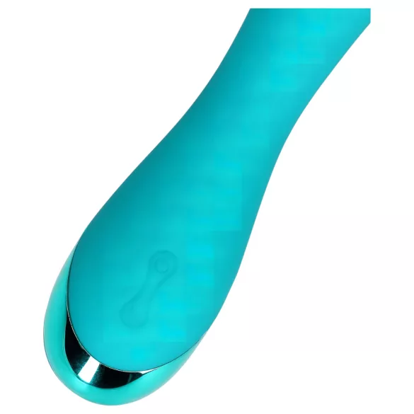 Loveline - Vibromasseur point G rechargeable - silicone turquoise