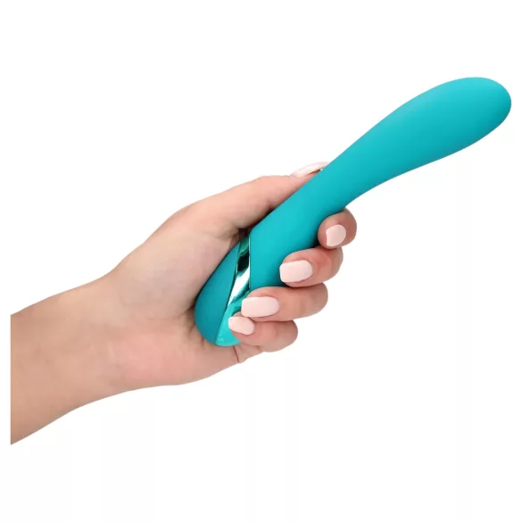 Loveline - Vibromasseur point G rechargeable - silicone turquoise