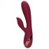Loveline - vibromasseur à bras clitoridien rechargeable (rouge)